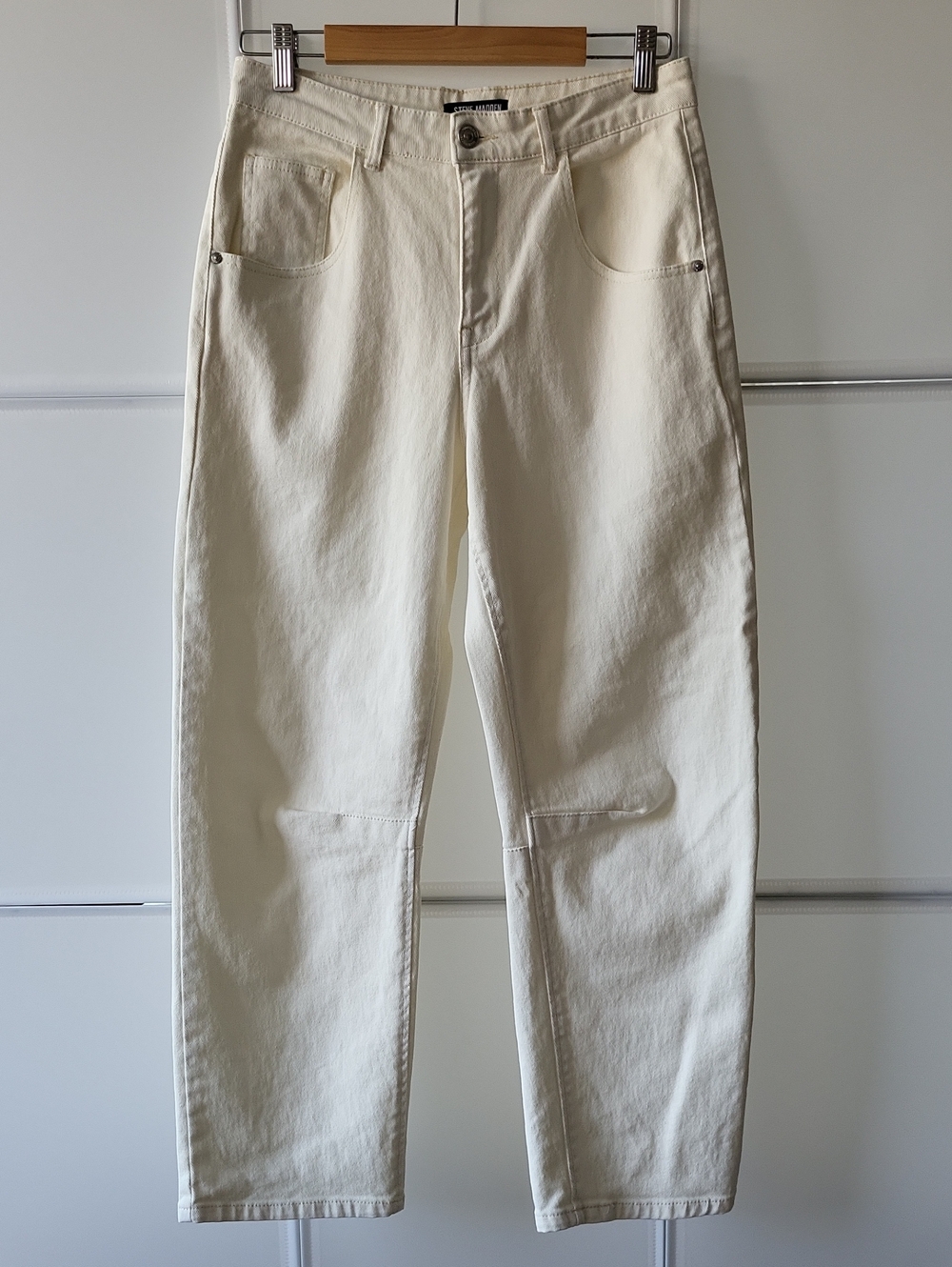 Steve Madden Hart Barrel Jeans Crop Ankle Length - Picture 2 of 6